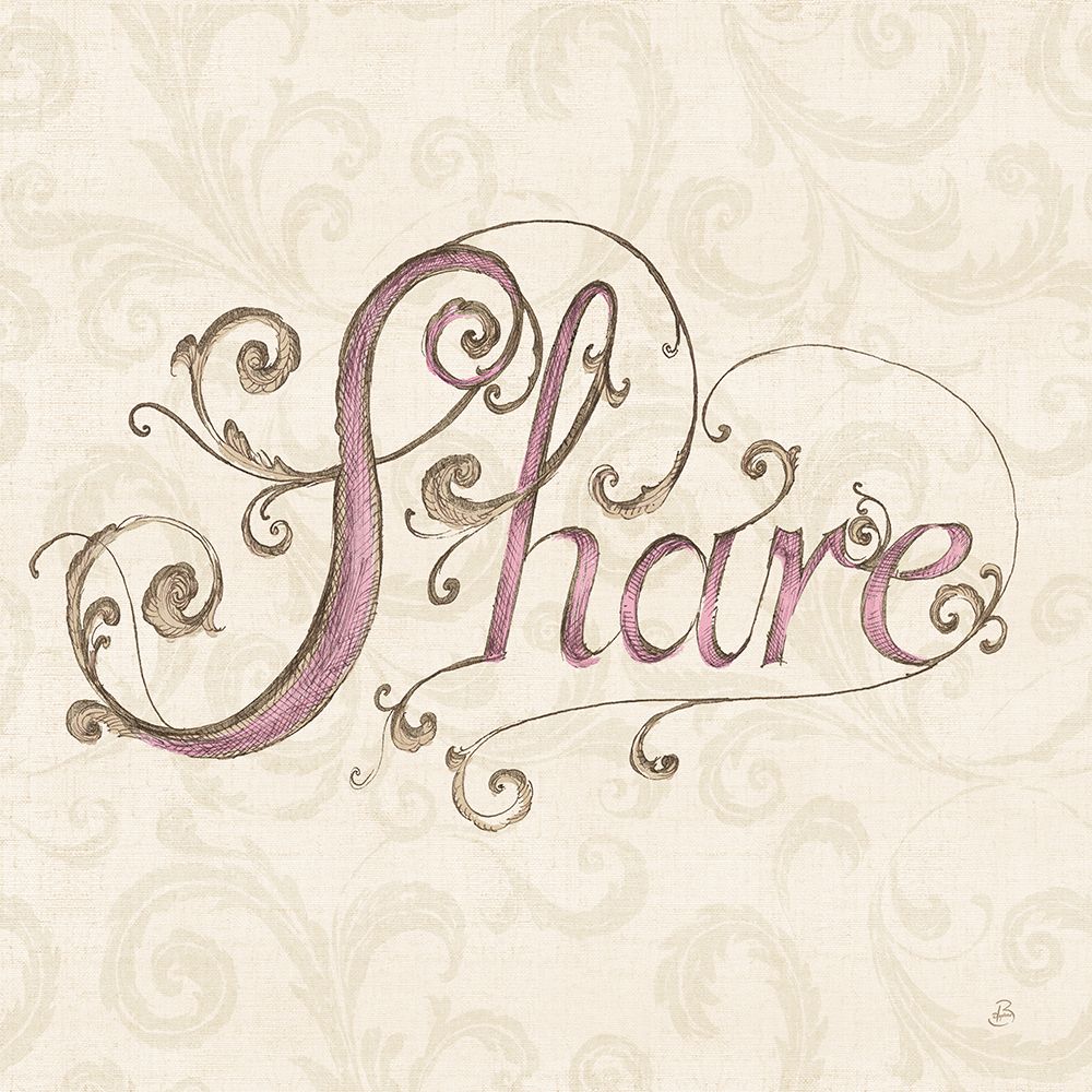 Elegant Season Share Pink art print by Daphne Brissonnet for $57.95 CAD