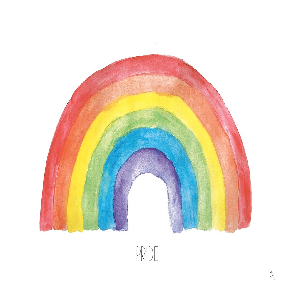 Rainbow Pride IV art print by Sarah Adams for $57.95 CAD