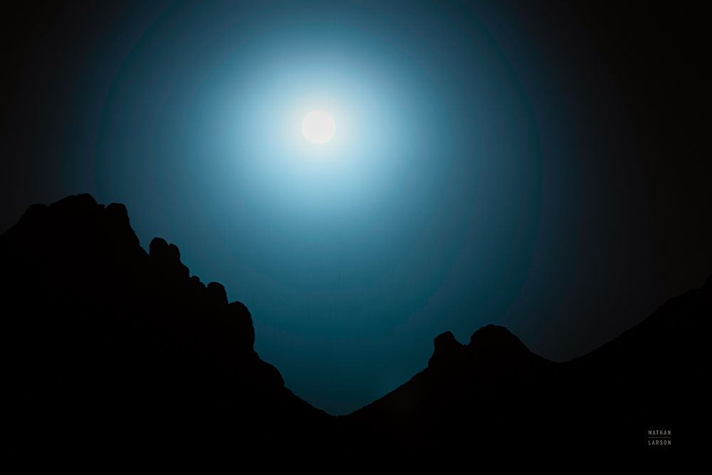 Blue Moon Desert art print by Nathan Larson for $57.95 CAD