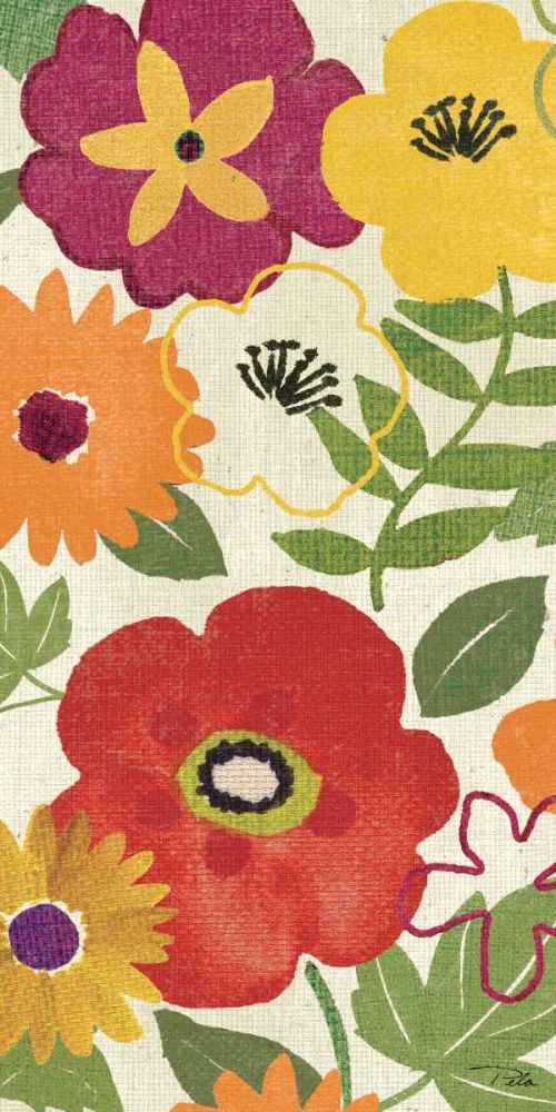 Watercolor Garden Panel II art print by Pela Studio for $57.95 CAD