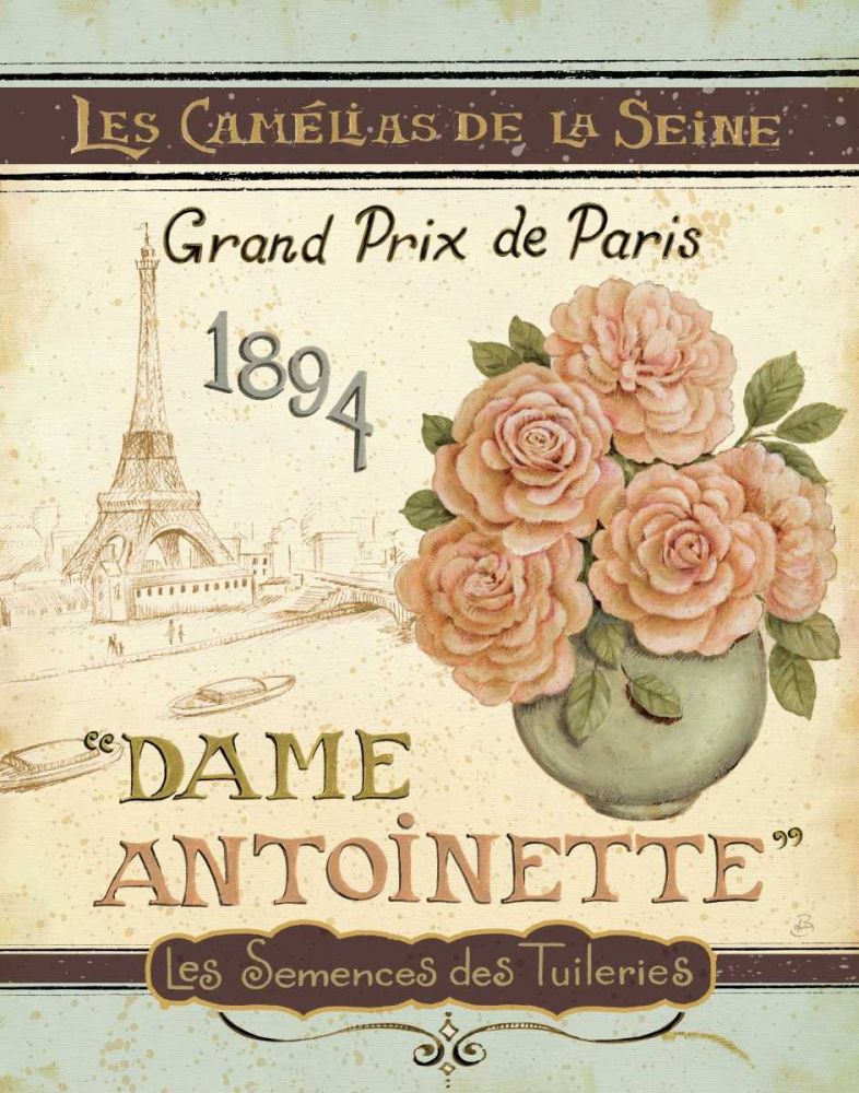 French Seed Packet II art print by Daphne Brissonnet for $57.95 CAD