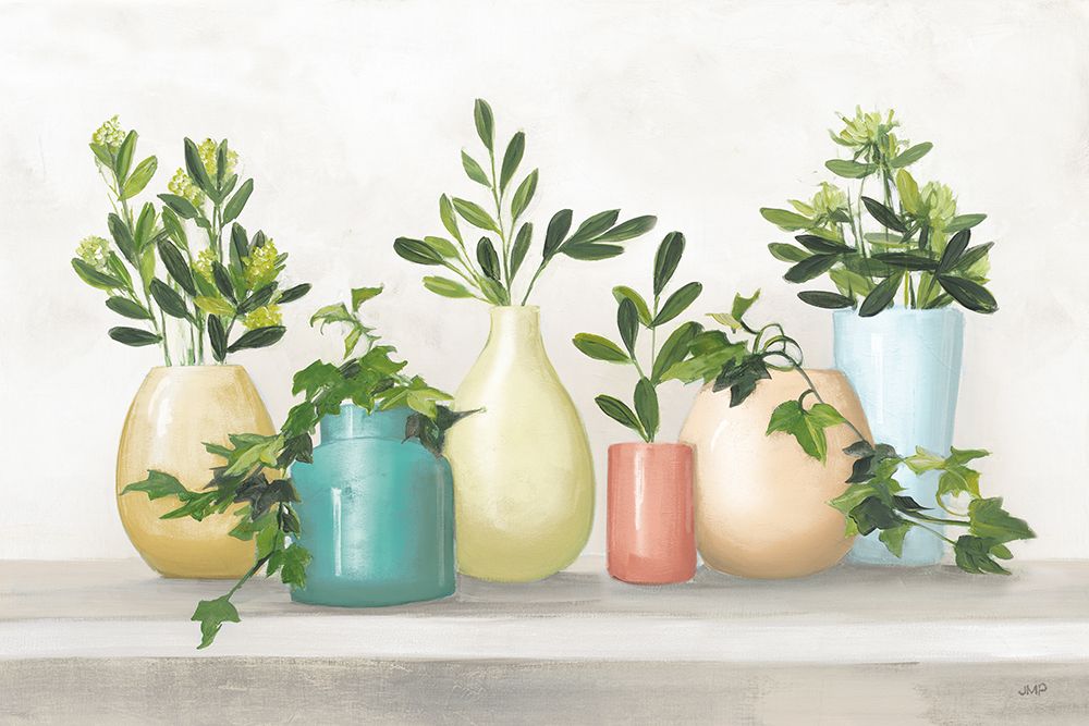 Plant Life IV Colorful art print by Julia Purinton for $57.95 CAD