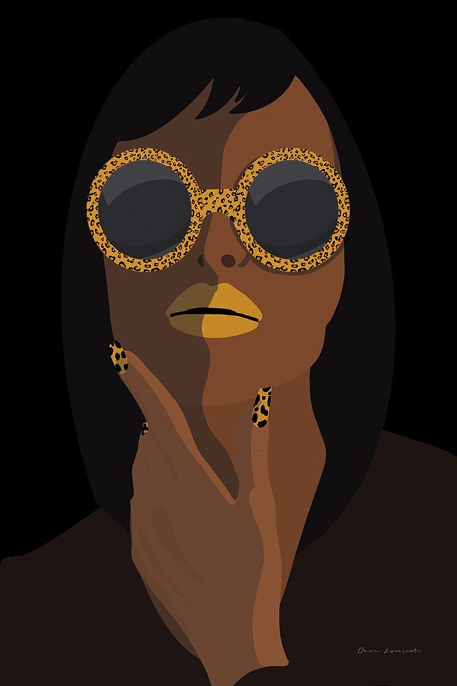 Accessorize II Yellow Lips art print by Omar Escalante for $57.95 CAD