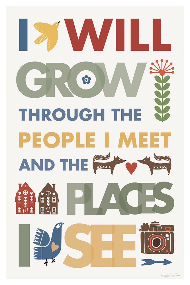 I Will Grow art print by Mercedes Lopez Charro for $57.95 CAD