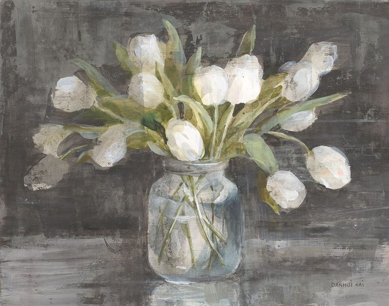April Tulips art print by Danhui Nai for $57.95 CAD