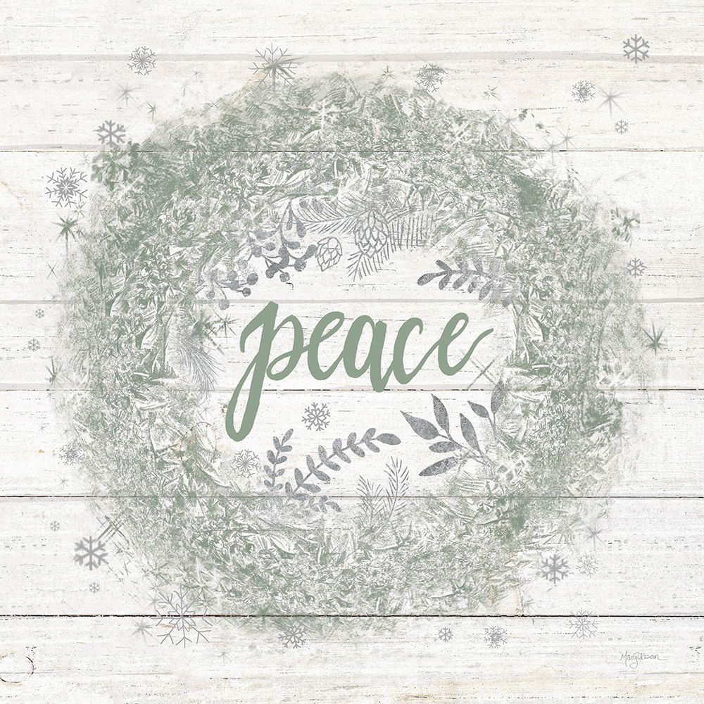 Frosty Peace Sage Silver art print by Mary Urban for $57.95 CAD