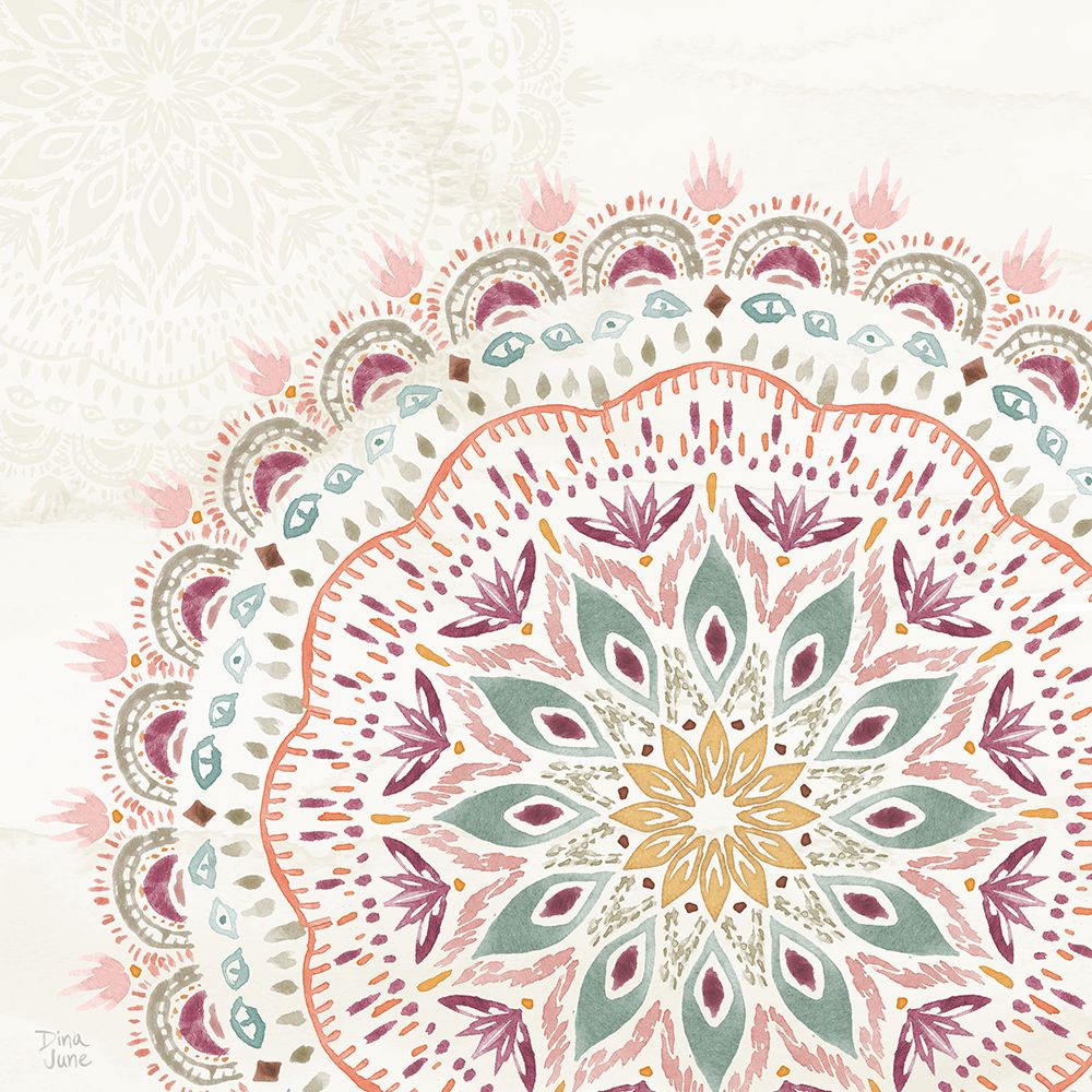 Boho Garden IX art print by Dina June for $57.95 CAD