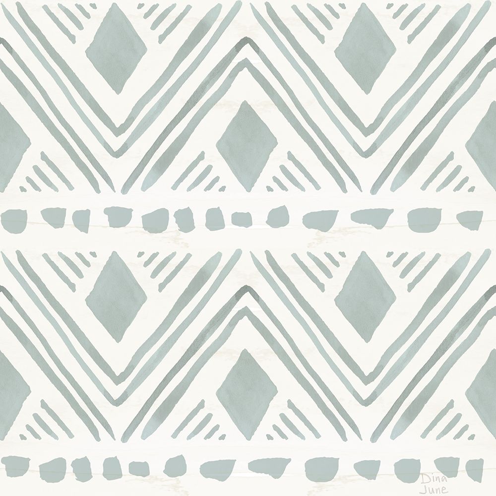 Boho Garden Pattern VIIIB art print by Dina June for $57.95 CAD