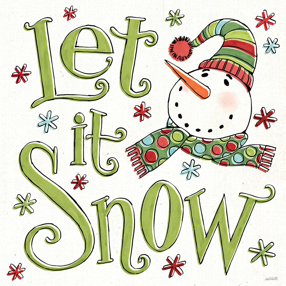 Holiday Whimsy VII art print by Anne Tavoletti for $57.95 CAD