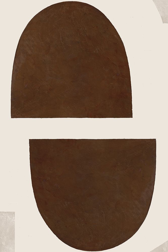 Half Domes I Brown No Border art print by Wild Apple Portfolio for $57.95 CAD