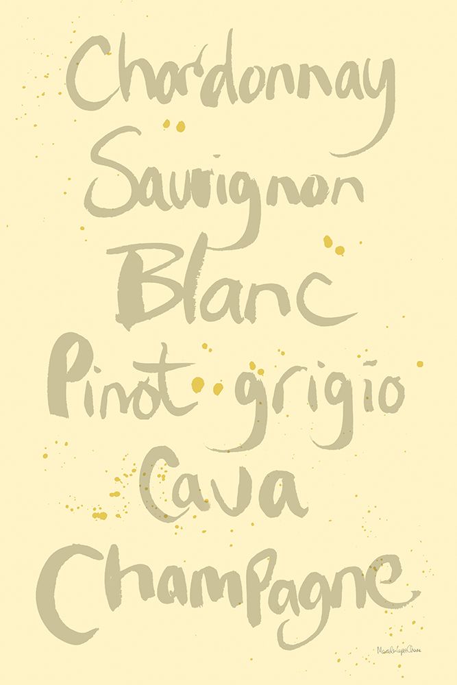 Pop the Cork Wine Words II art print by Mercedes Lopez Charro for $57.95 CAD