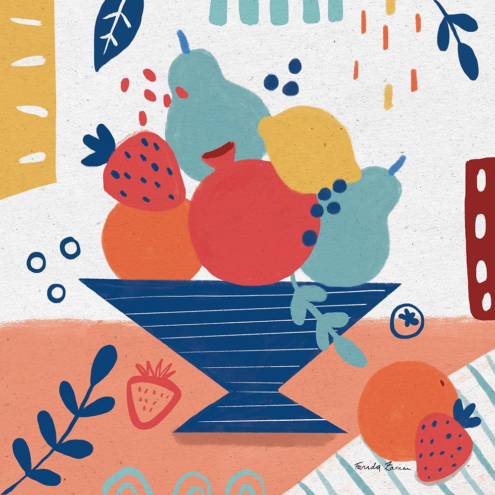 Fruit Still Life II art print by Farida Zaman for $57.95 CAD