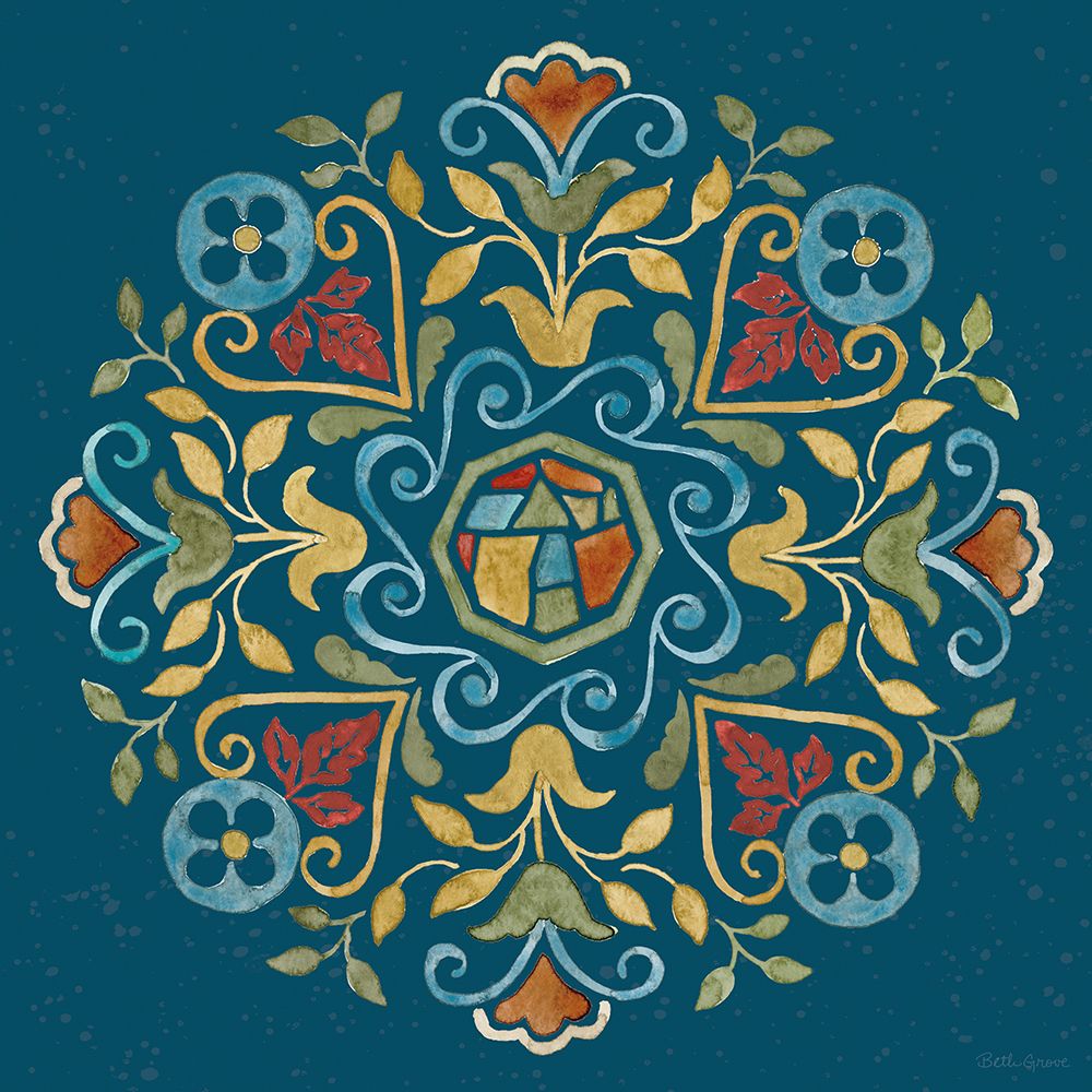 Mediterranean Motif VI art print by Beth Grove for $57.95 CAD