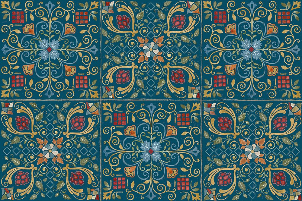 Mediterranean Motif I Color art print by Beth Grove for $57.95 CAD