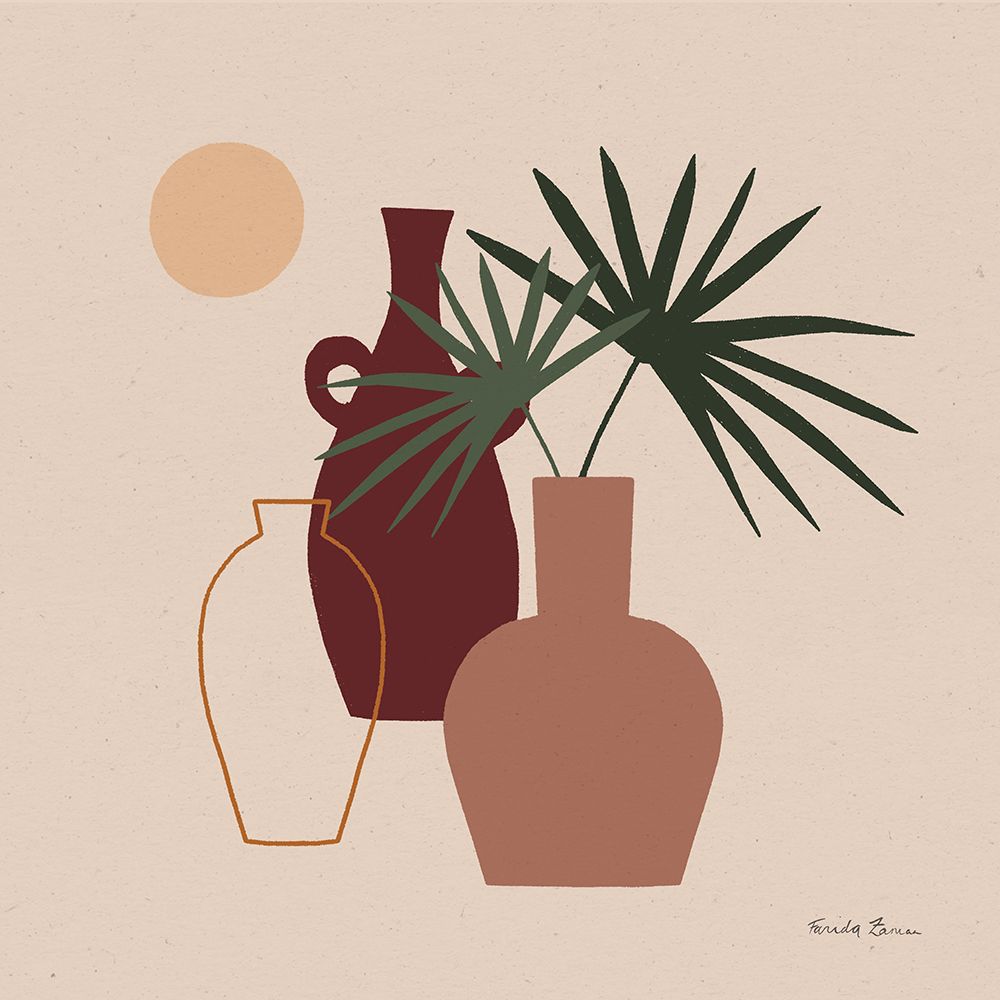 Mod Vessels I art print by Farida Zaman for $57.95 CAD