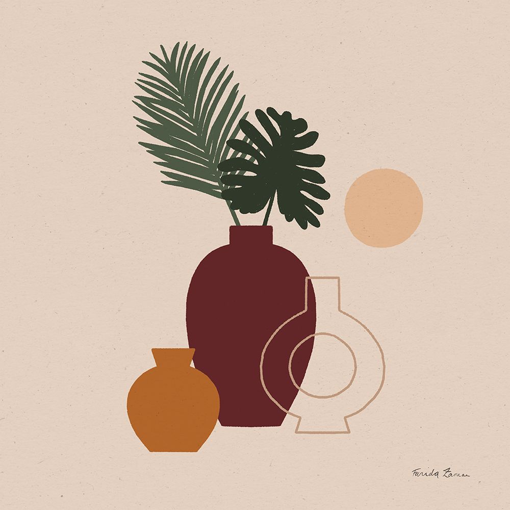 Mod Vessels II art print by Farida Zaman for $57.95 CAD