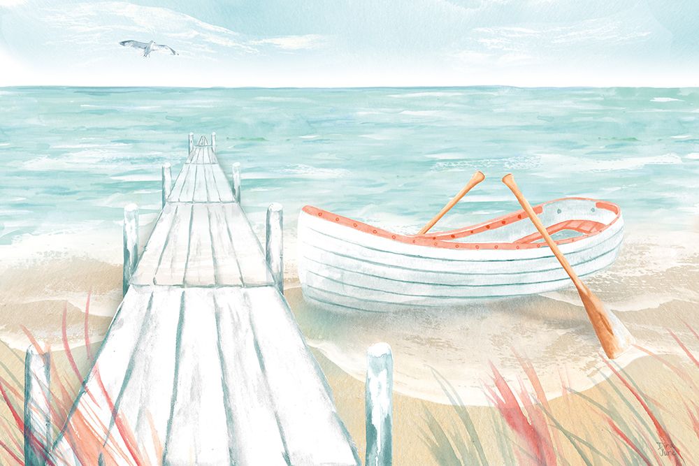 Ocean Breeze II art print by Dina June for $57.95 CAD
