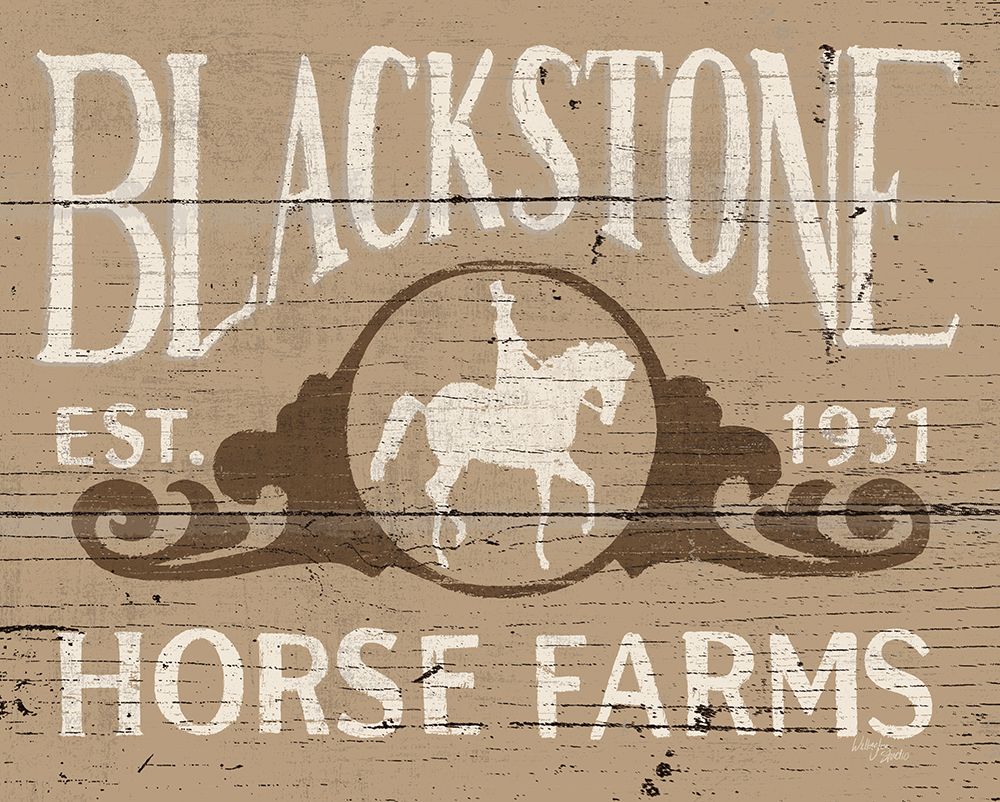 Horse Signs IV Neutral art print by Wellington Studio for $57.95 CAD