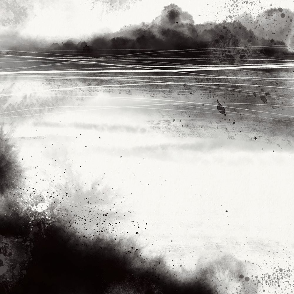 Misty Landscape I art print by Anne Tavoletti for $57.95 CAD