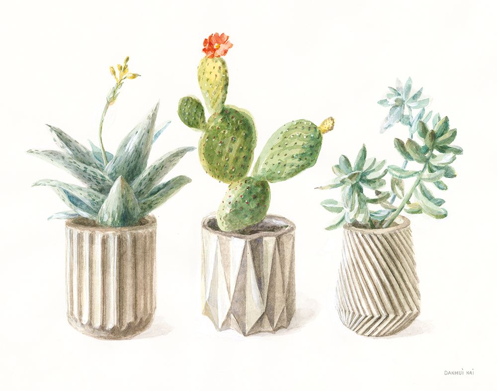 Desert Greenhouse IX art print by Danhui Nai for $57.95 CAD