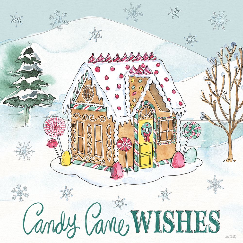 Holiday Trimmings II art print by Anne Tavoletti for $57.95 CAD