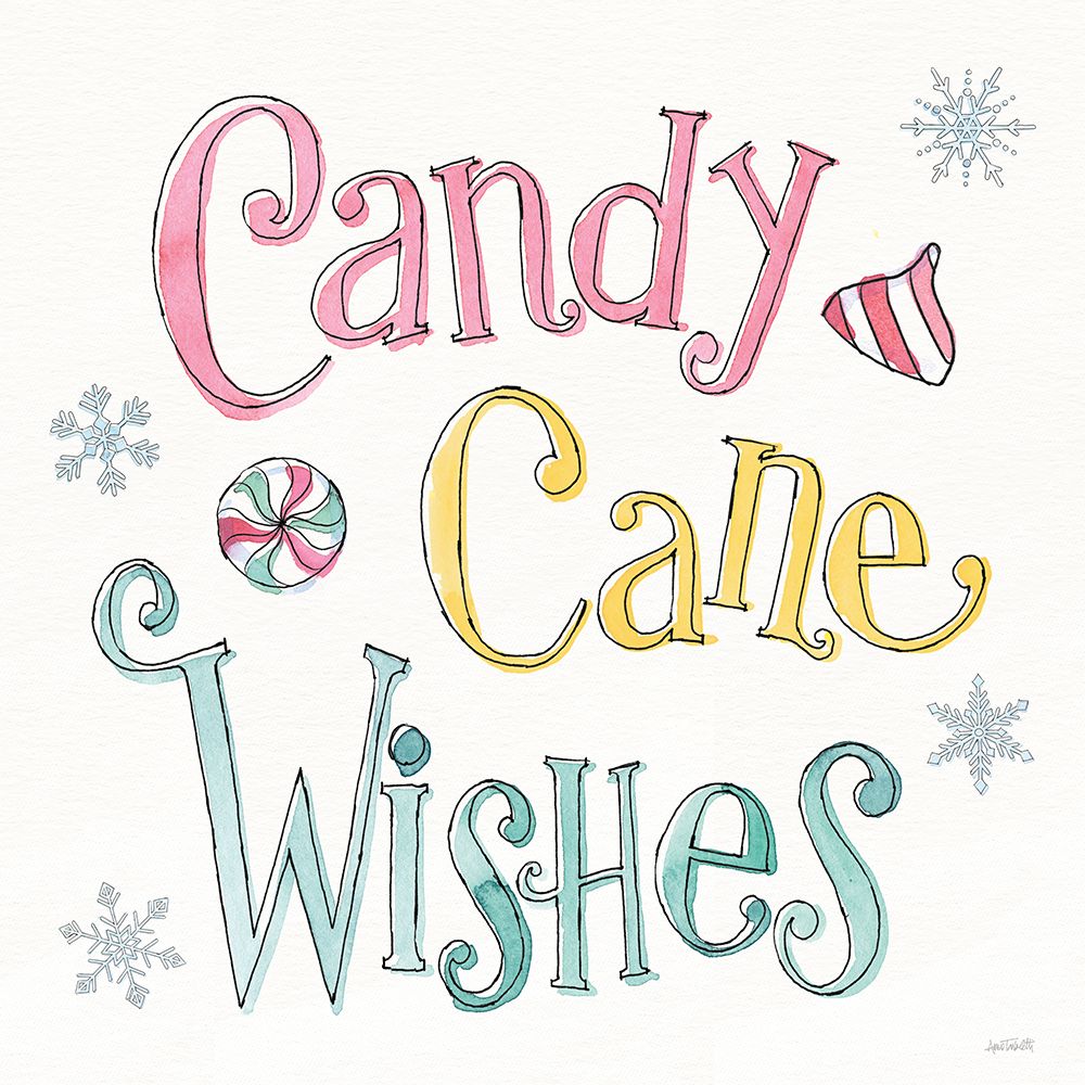 Holiday Trimmings VIII art print by Anne Tavoletti for $57.95 CAD