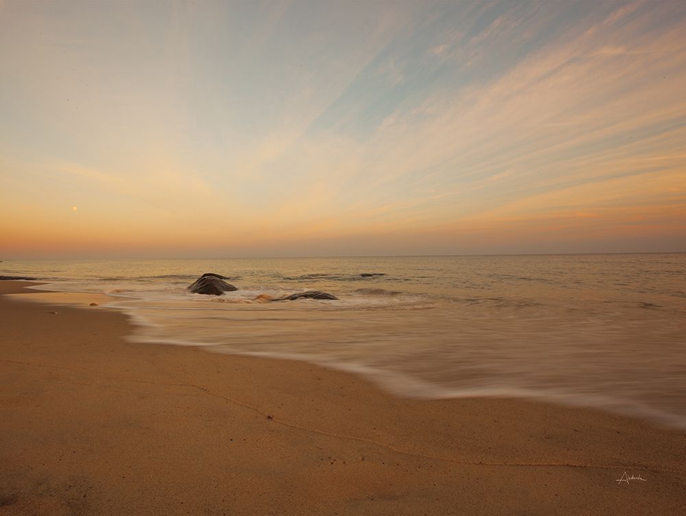 Tranquil Sands Color art print by Aledanda for $57.95 CAD