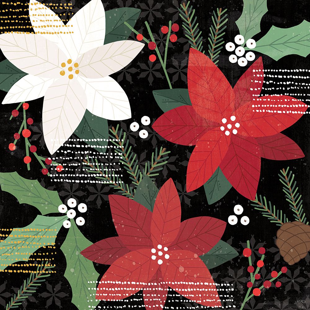 Mod Holiday IV art print by Veronique Charron for $57.95 CAD