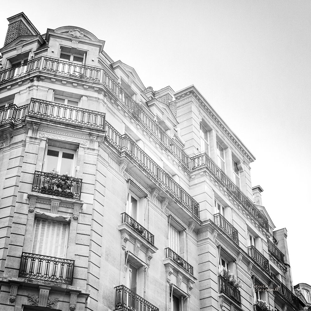 Paris Moments II BW art print by Laura Marshall for $57.95 CAD