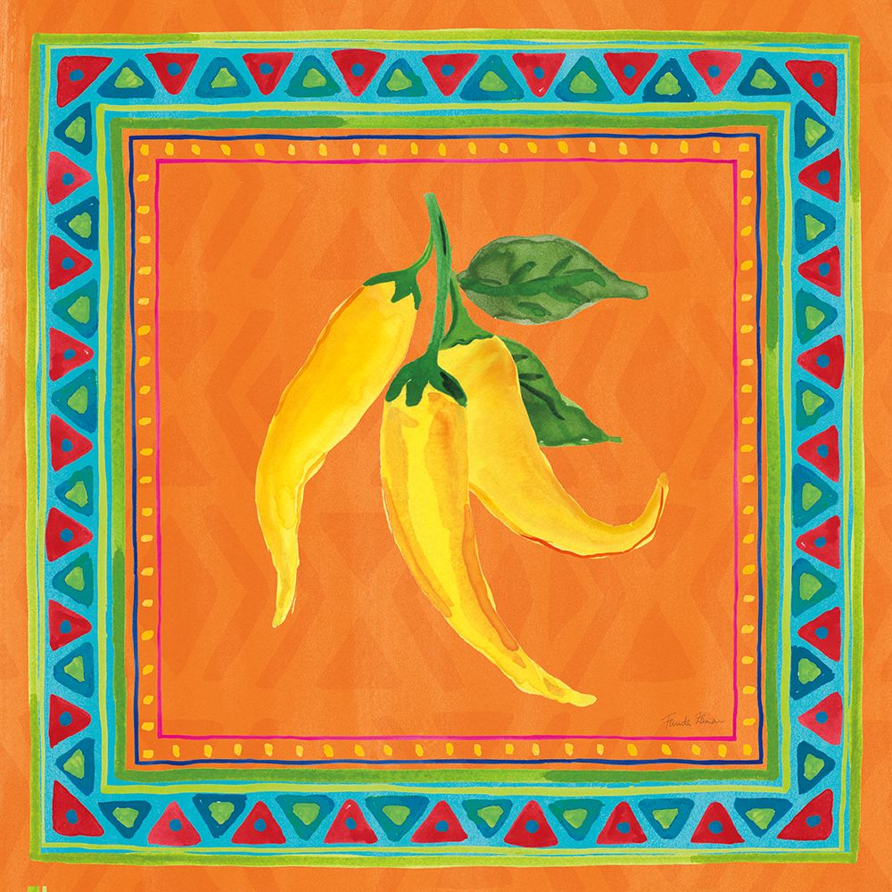 Mucho Caliente II art print by Farida Zaman for $57.95 CAD