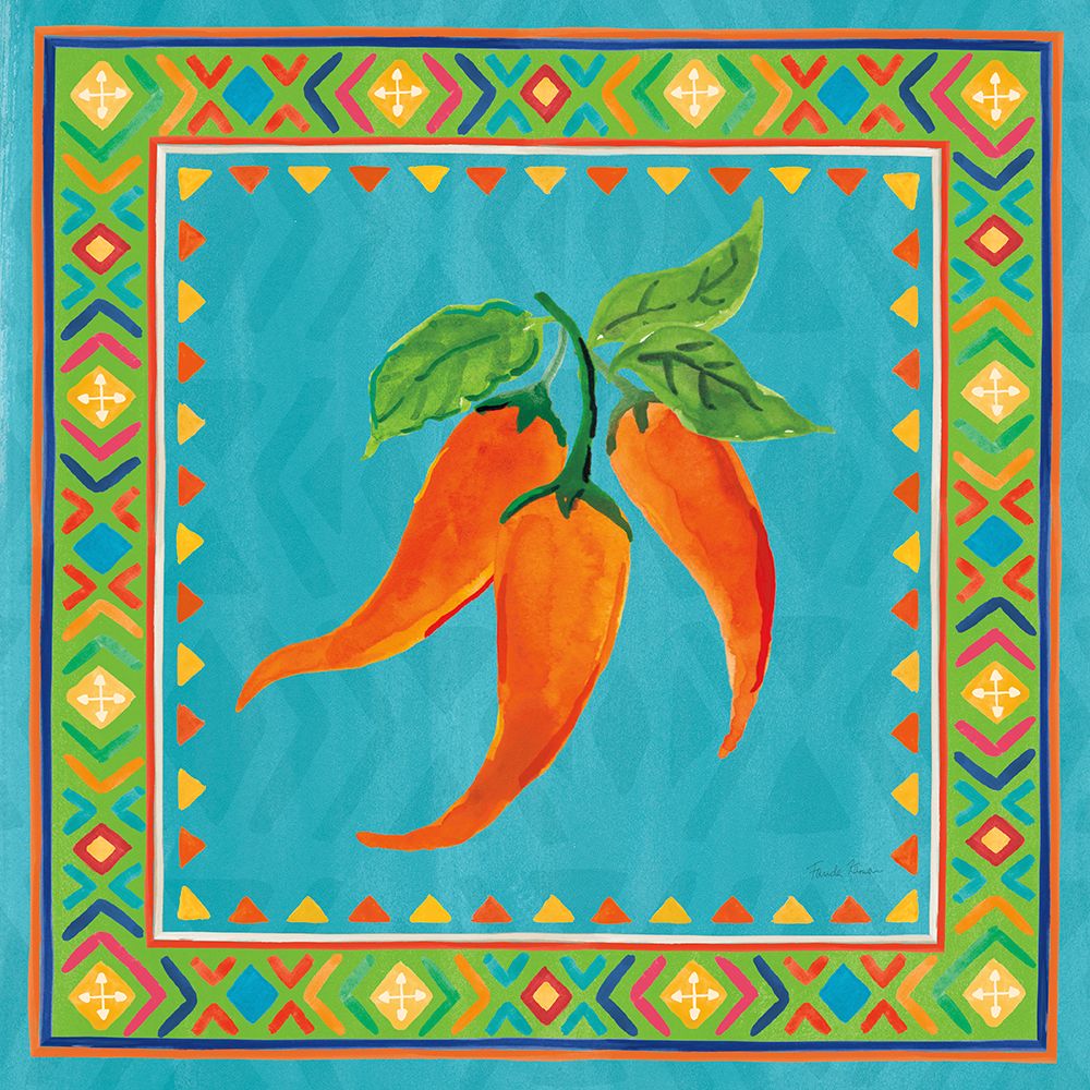 Mucho Caliente III art print by Farida Zaman for $57.95 CAD