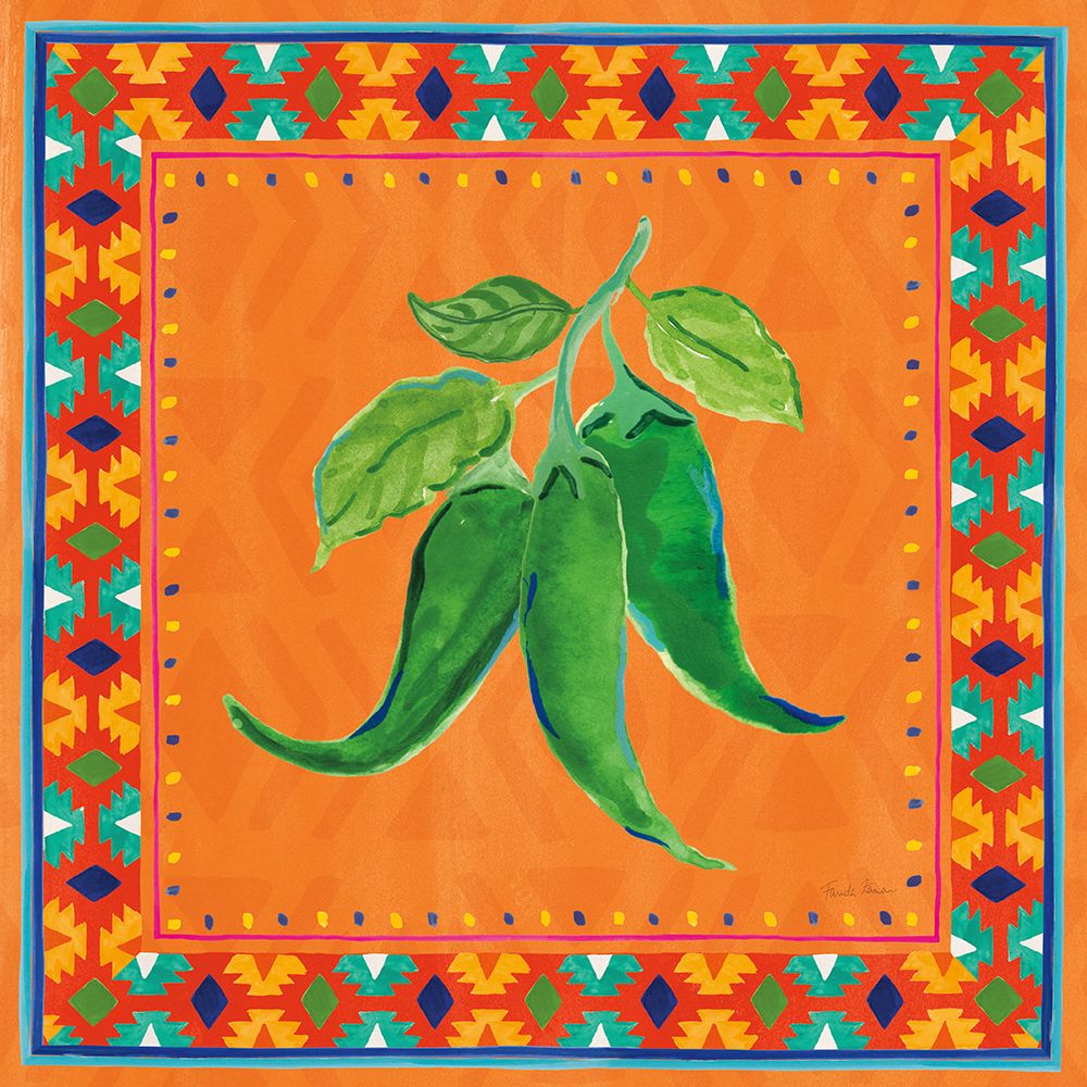 Mucho Caliente IV art print by Farida Zaman for $57.95 CAD