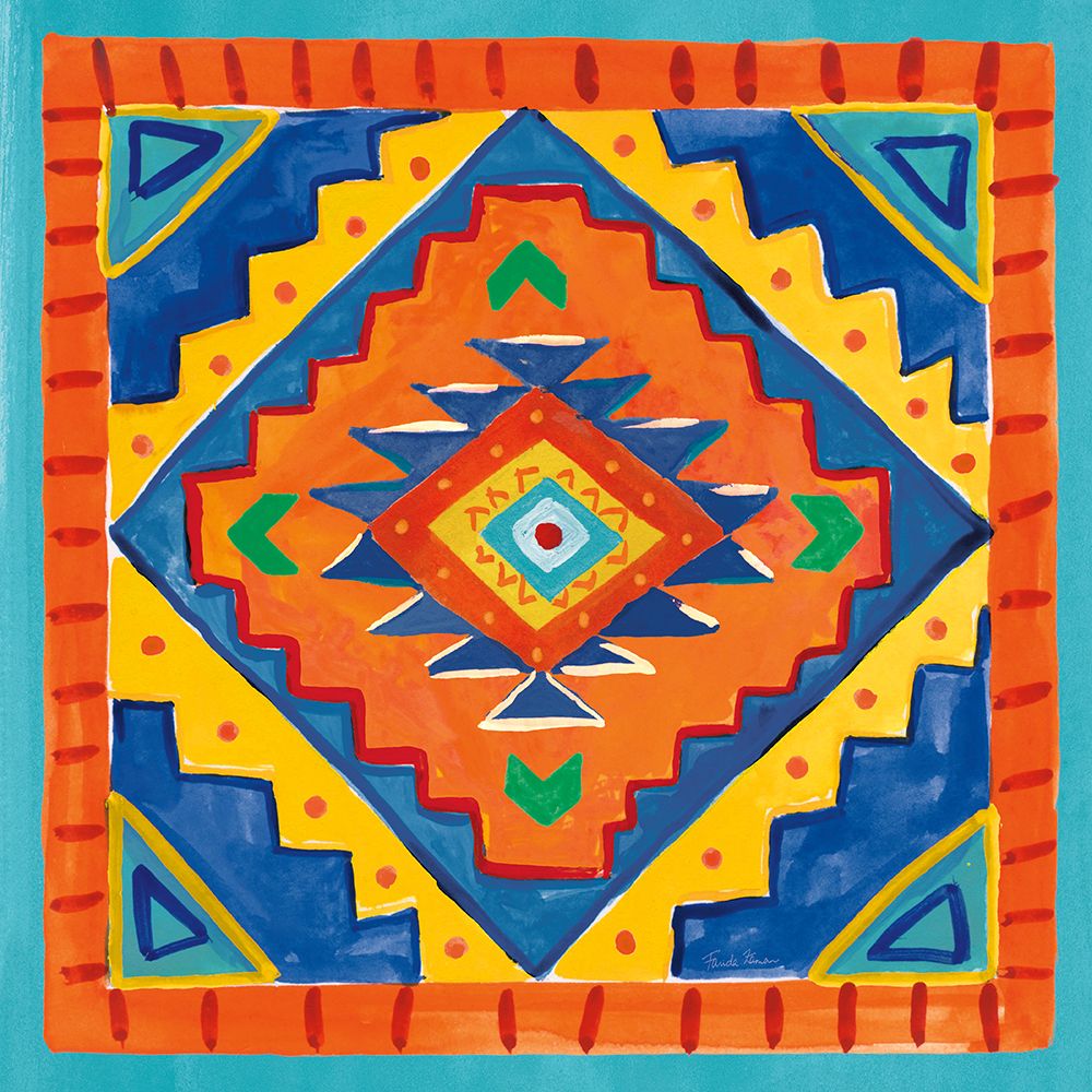 Mucho Caliente VIII art print by Farida Zaman for $57.95 CAD