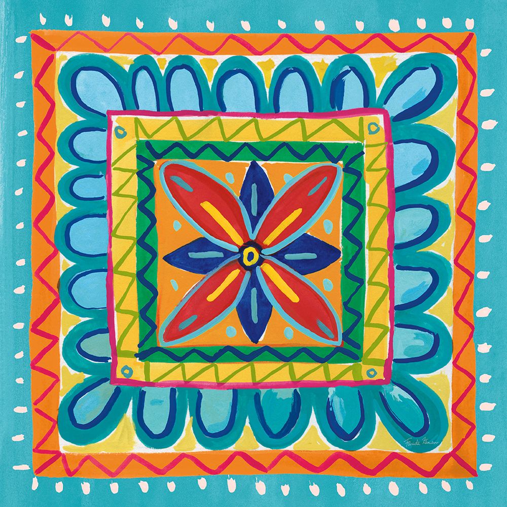 Mucho Caliente IX art print by Farida Zaman for $57.95 CAD