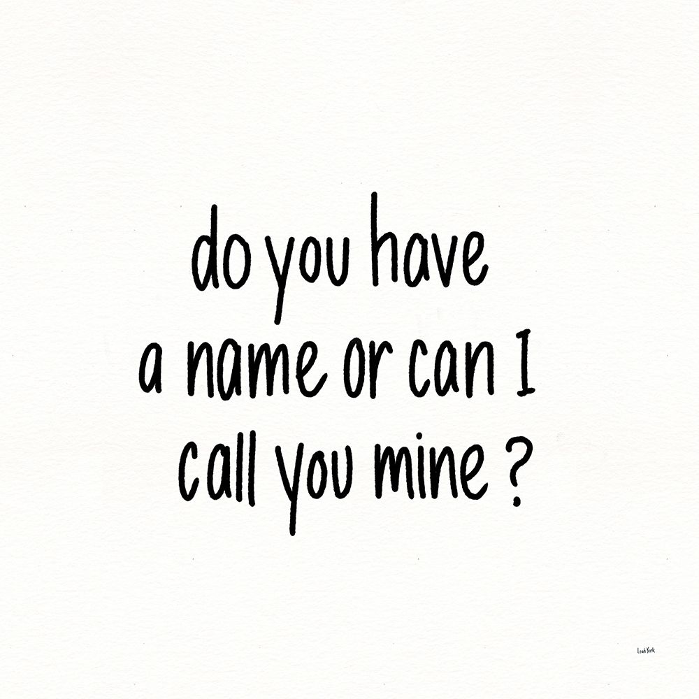 Pickup Lines VI art print by Leah York for $57.95 CAD