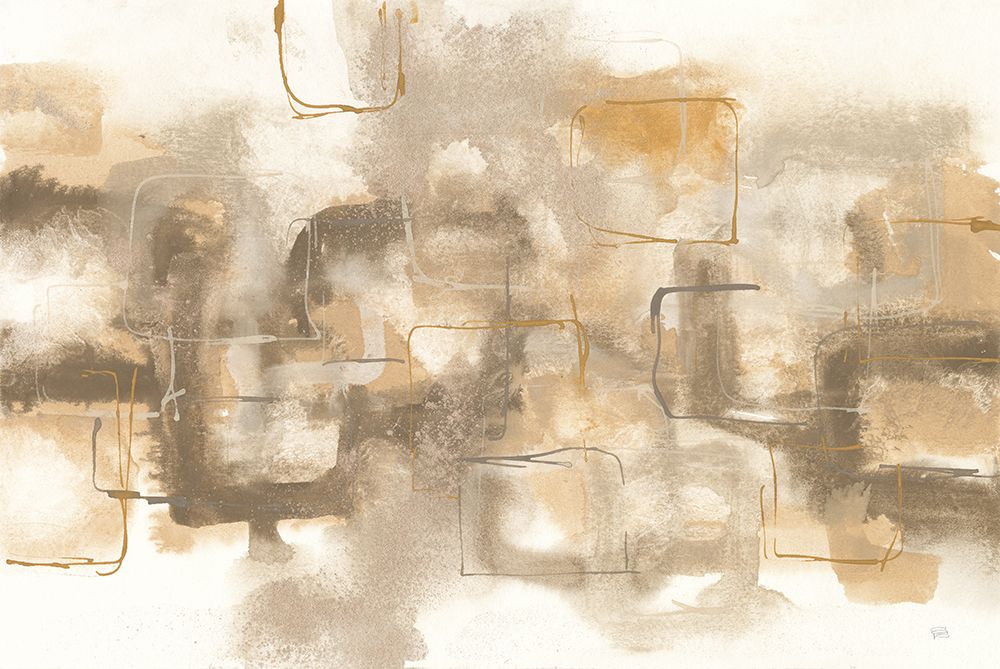 Golden Neutrals I art print by Chris Paschke for $57.95 CAD