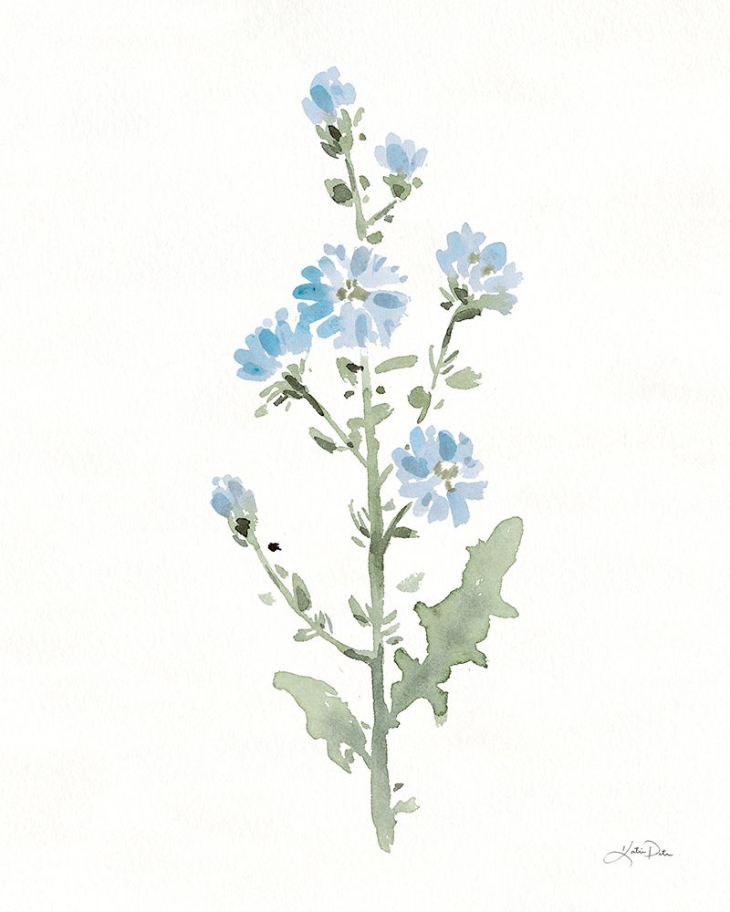 Flowers of the Wild III art print by Katrina Pete for $57.95 CAD