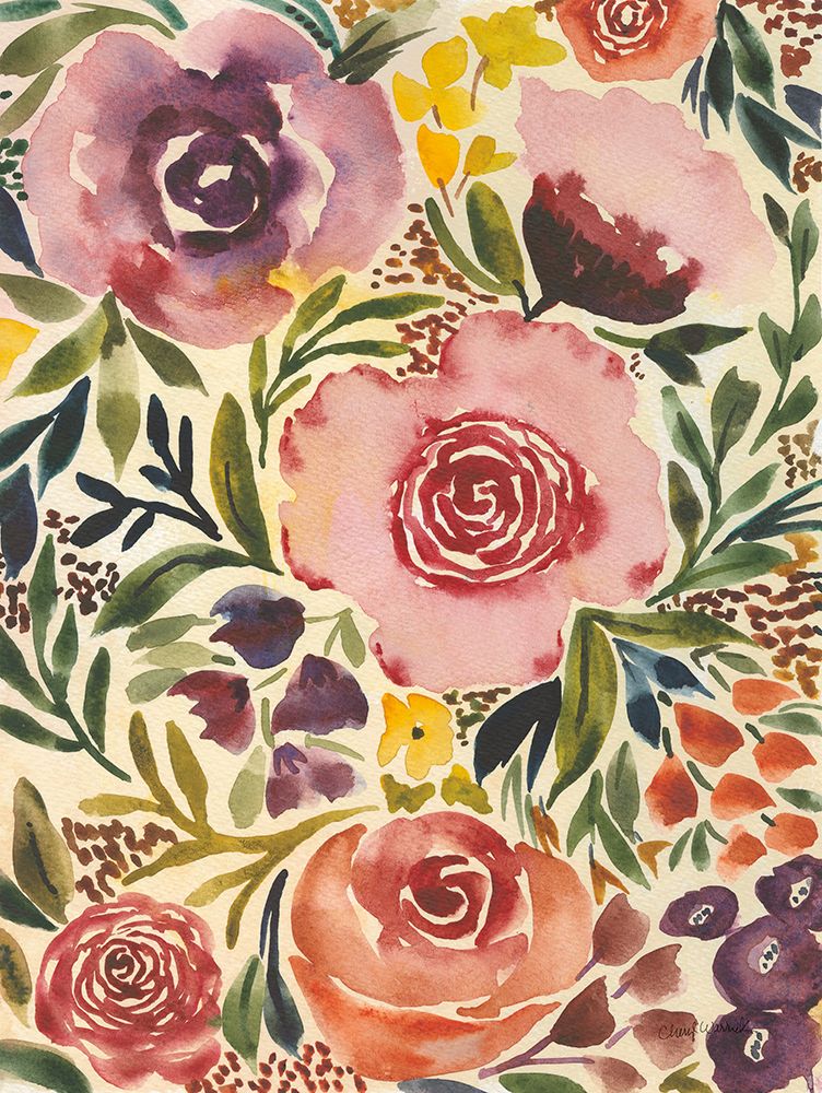 Antique Garden I art print by Cheryl Warrick for $57.95 CAD