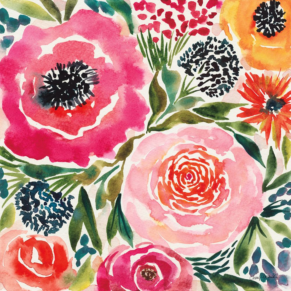Summer Petals III art print by Cheryl Warrick for $57.95 CAD