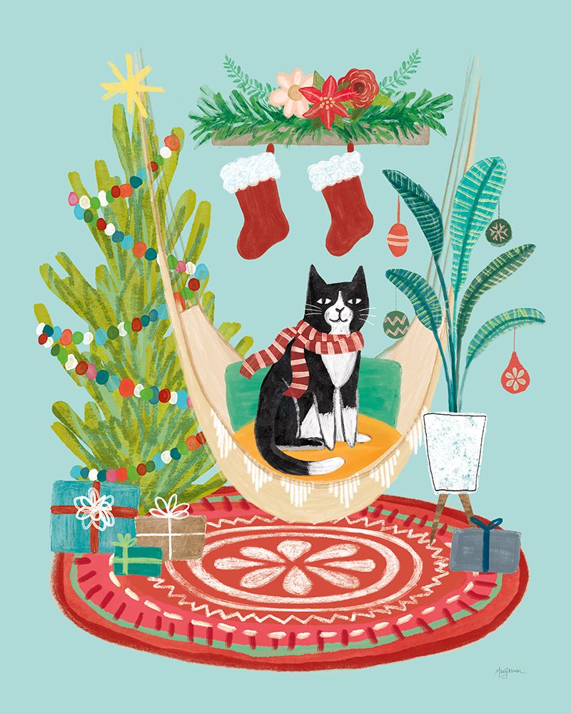 Urban Jungle Christmas II art print by Mary Urban for $57.95 CAD