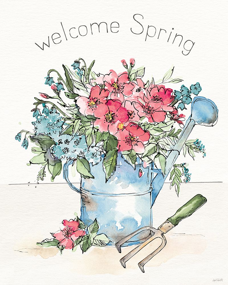 Spring Season II art print by Anne Tavoletti for $57.95 CAD