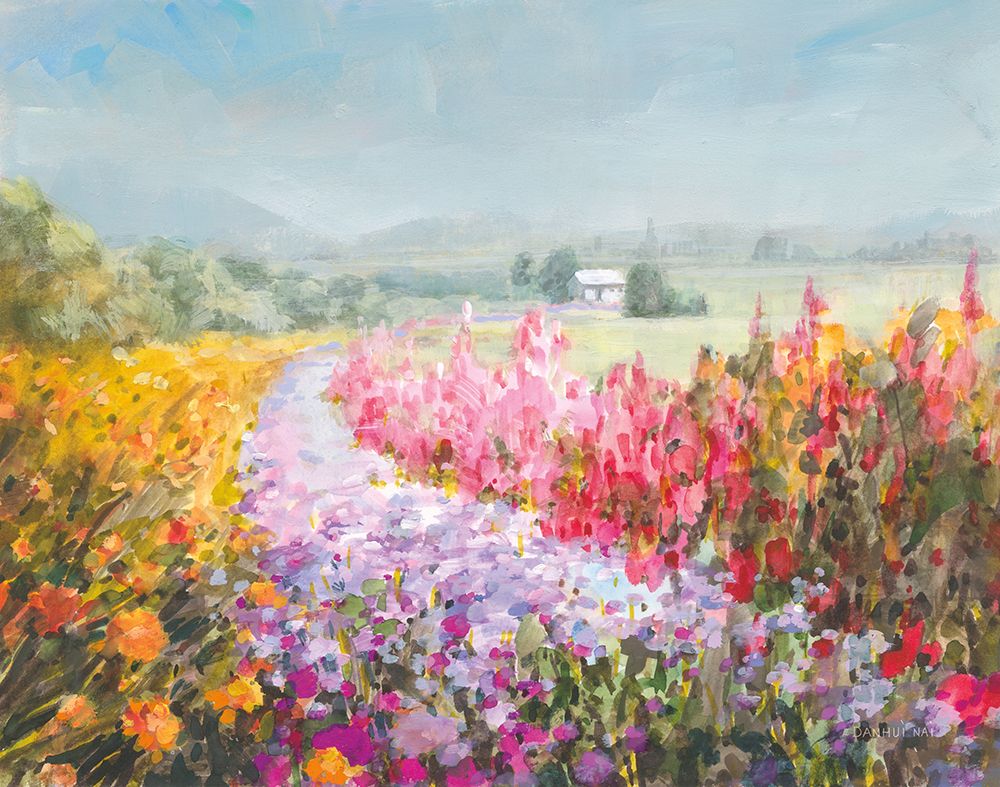 Drift Garden art print by Danhui Nai for $57.95 CAD
