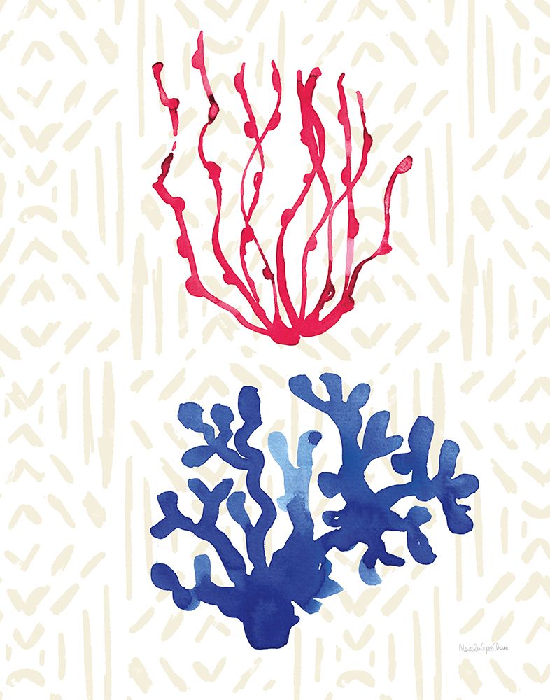 Salty Waves III art print by Mercedes Lopez Charro for $57.95 CAD