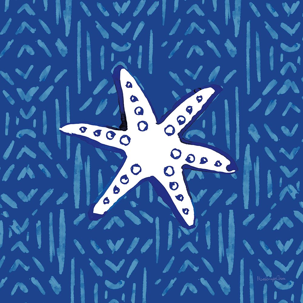 Salty Waves X art print by Mercedes Lopez Charro for $57.95 CAD