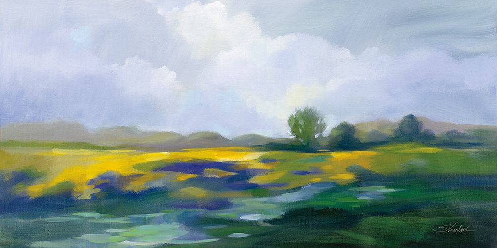Spring Green art print by Silvia Vassileva for $57.95 CAD