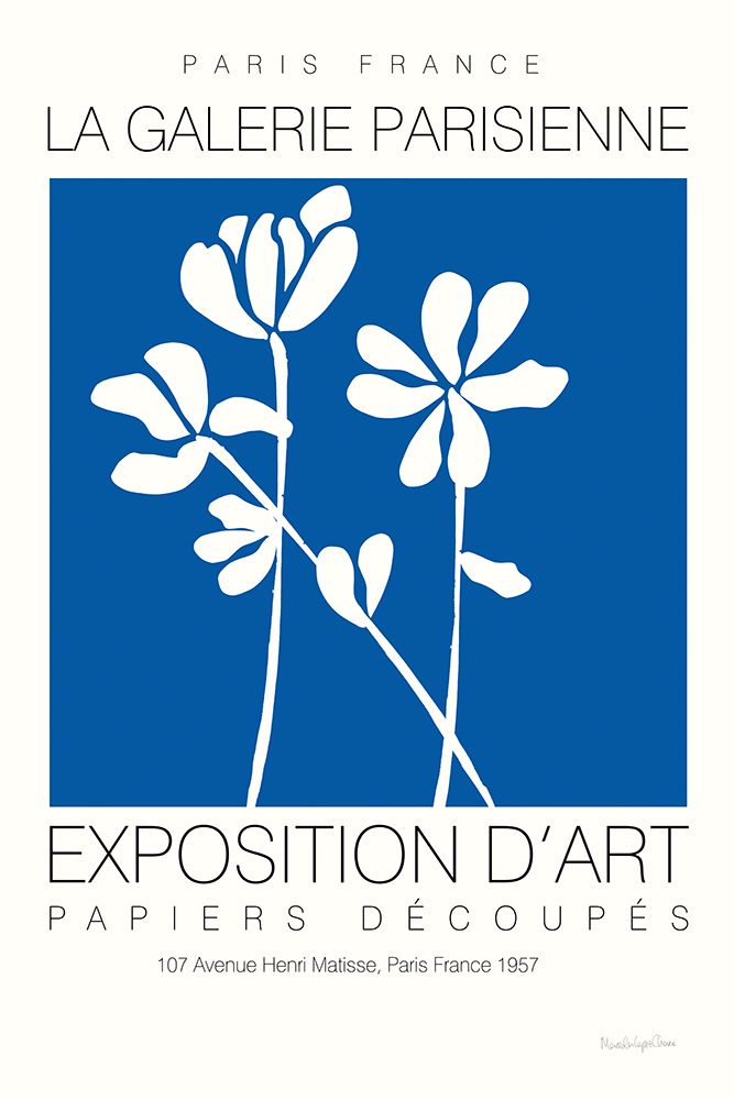 Fleurs de Matisse II art print by Mercedes Lopez Charro for $57.95 CAD