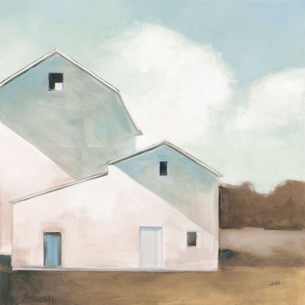 Barn Shadows Neutral art print by Julia Purinton for $57.95 CAD