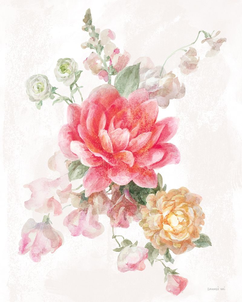Sorbet Floret IV art print by Danhui Nai for $57.95 CAD