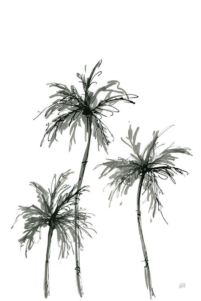 Shadow Palms I art print by Chris Paschke for $57.95 CAD