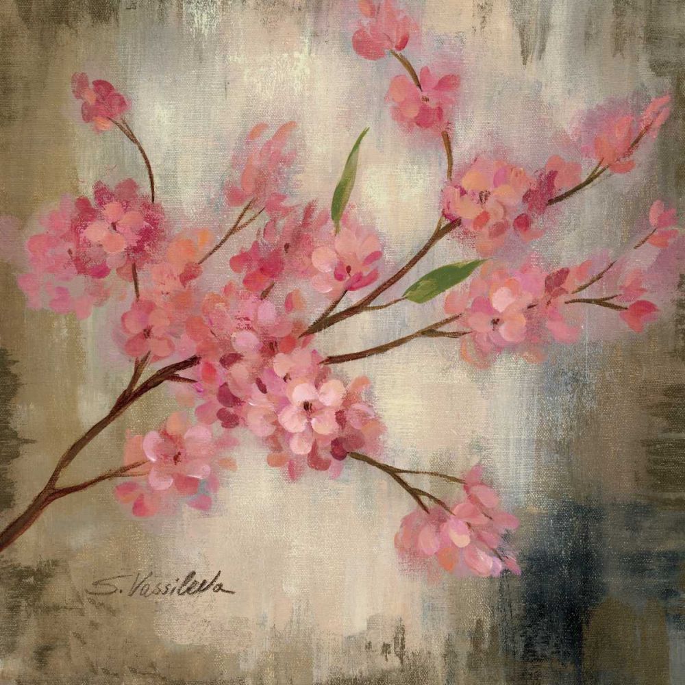 Cherry Blossom I art print by Silvia Vassileva for $57.95 CAD